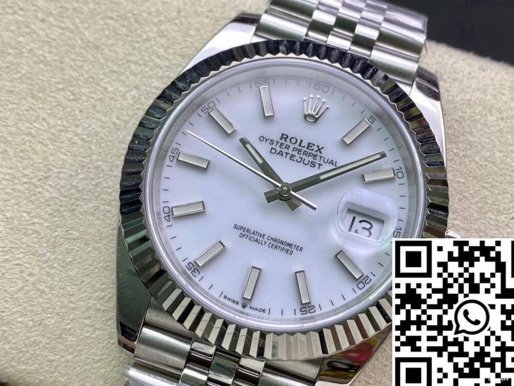 Datejust Factory Clean Stainless Rolex Steel M126334-0010 0304